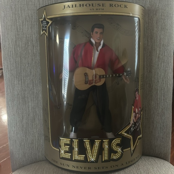 Hasbro Other - Vintage 1993 Elvis Presley 12” Jailhouse Rock Collectible NIB